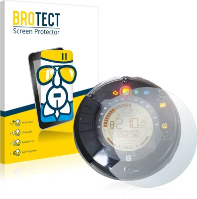 Produktbild von BROTECT Schutzglas für Husqvarna Vitpilen 701 Tachoanzeige Schutzfolie Panzer Folie Glas Display Schutz klar
