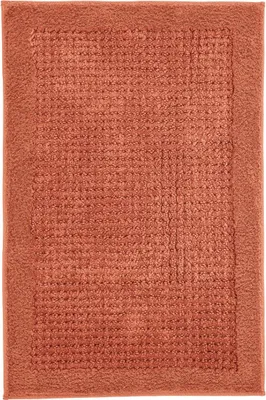 Produktbild von Kleine Wolke Badteppich Net Terracotta 70x120 cm