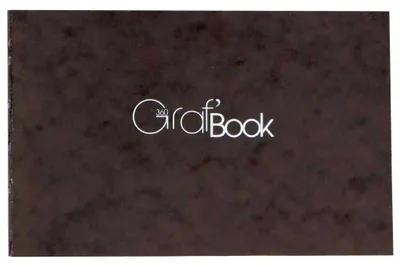 Produktbild von Clairefontaine Heft Graf'Book 11x17cm 100g 100Bl