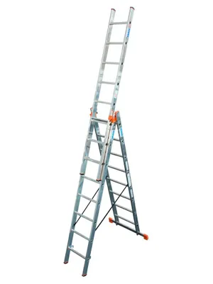 A multi-purpose ladder is shown against a white background.