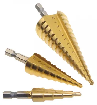Produktbild von Bigstren 6661 Konischer Blechbohrer 3 Stück ISOx