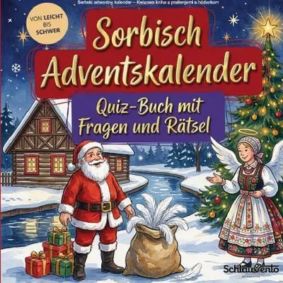 Produktbild von Sorbisch-Adventskalender: Quiz-Buch mit Fragen und Rätsel