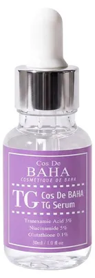 Produktbild von COS DE BAHA – TG Tranexamic Acid Glutathione Serum, 30 ml – Serum für einen ebenmäßigen Hautton