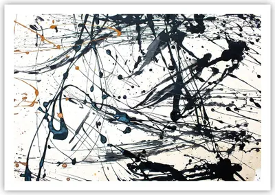 Produktbild von Poster - Poster ohne Rahmen - Abstraktion modern - 100x70 cm - Wand Bild - Wanddeko - Wandbilder - Kunstposter - Wandposter - Bilder - Kunstdruck - Wanddekoration - Wandbild - P2XAA100x70-3442