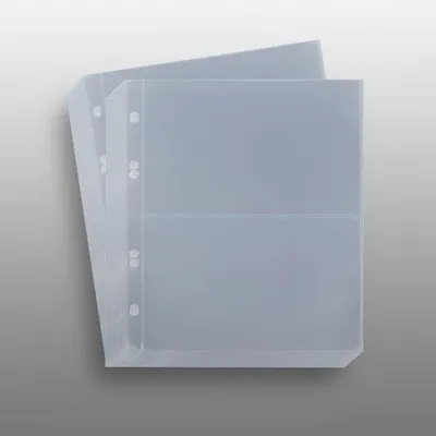 Produktbild von Prophila Collection 20 Belege-Hüllen für je 2 Normale Briefe (DIN C6) bis 180 x 115 mm