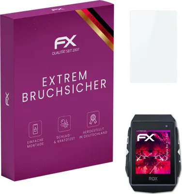 Produktbild von atFoliX FX-Hybrid-Glass Displayfolie kompatibel mit Sigma Rox 11.1 Evo Glasfolie