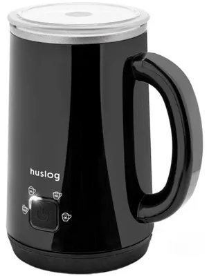 Melkopschuimer 4-in-1, 500W, 240ml, Schwarz, Antihaft