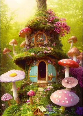 Image de Casse-tête 1000 Maison des champignons