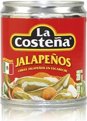 Image de La Costena ganze Jalapenos, 2er Pack (2 x 220 g)