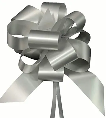 Productafbeelding van Decoratieve Witte Linten voor Bruiloft en Communie - 50 Stuks