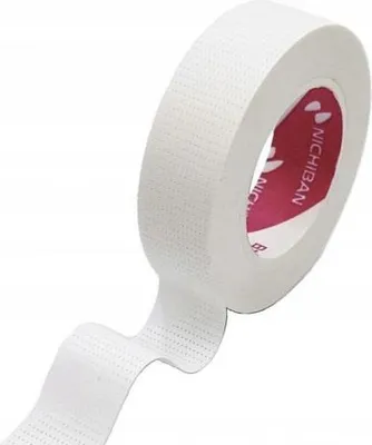 Produktbild von Perforiertes Wimpernklebeband für Wimpernstyling, hypoallergenes Material, 1,2 cm x 9 m