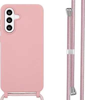 Image de imoshion Étui en silicone avec cordon pour le Samsung Galaxy A56 - Rose sable