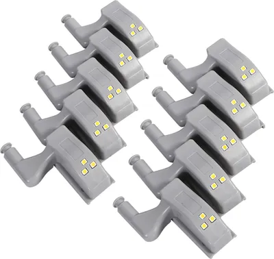 Obrázek produktu pro 10 kusů šatní skříně LED závěsné světlo domácí kuchyně (teplá bílá)