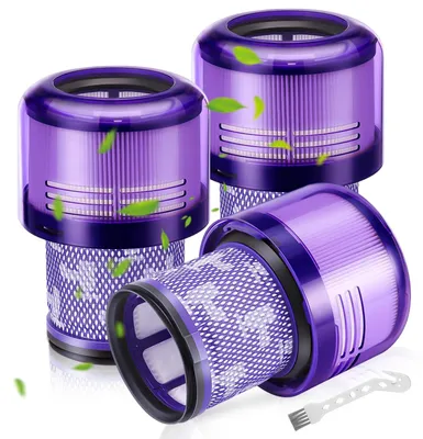 3 Ersatzfilter für Dyson V11, waschbar, wiederverwendbar