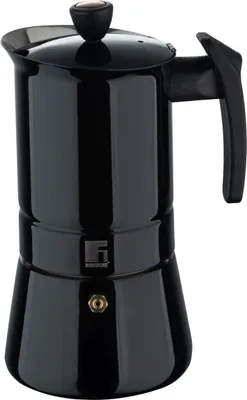 Produktbild von BERGNER Espressokanne 6 Tassen schwarz Kupfer