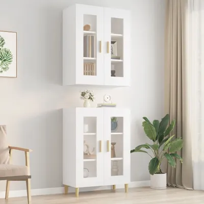 Obrázek produktu pro vidaXL Nástěnná skříňka bílá 69,5x34x90 cm