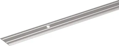 Produktbild von alfer Übergangsprofil 1 m, 37 x 2.5 mm Aluminium eloxiert silber