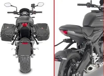 Image de Stelaż pour Triumph Trident 660 '21 - Kappa montage rapide Remove-X Sakwy