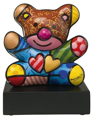 Obrázek produktu pro Goebel Romero Britto, soška "Truly Yours", rozměry 9,5 × 8,5 × 12,5 cm