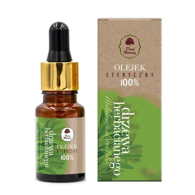 Zdjęcie produktu dla OLEJEK ETERYCZNY Z DRZEWA HERBACIANEGO 10 ml - DARY NATURY