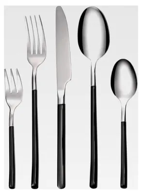 Produktbild von 10-teiliges Besteckset aus Edelstahl 18/10, Serie STOCKHOLM, Tafelbesteck für 2 Personen