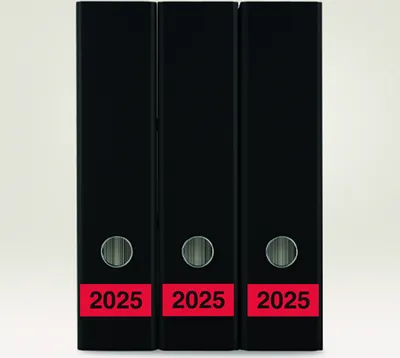 Image de Avery Zweckform 43-225, Années, 60 x 24 mm, 100 étiquettes / 20 feuilles, rouge