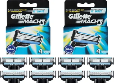 Produktbild von Gillette Mach3 Rasierklingen 8er Pack Ersatzklingen