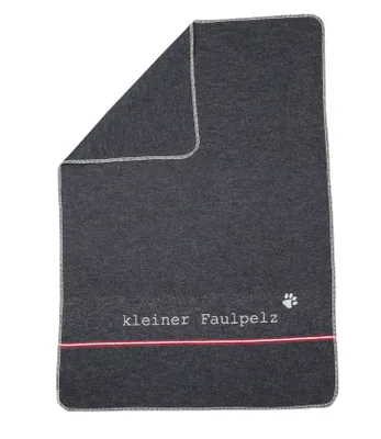 Produktbild von David Fussenegger Haustierdecke 'kleiner Faulpelz' 70 x 90 cm Anthrazit