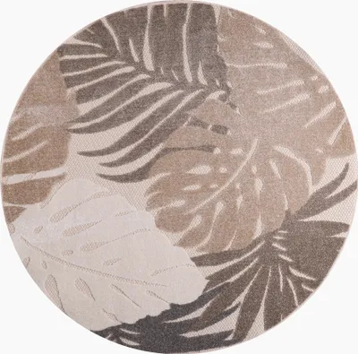 Produktbild von Teppich FLORAL 9025 BEIGE 150x150 RUND