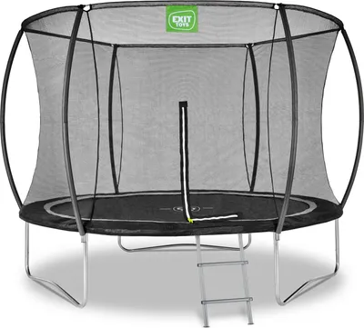 Zdjęcie produktu dla EXIT Black Edition Trampolina ø244cm, Na Nogach, Okrągła, Czarny