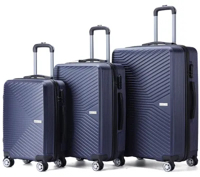 Produktbild von Einheitsgröße VS-26|VERTICAL STUDIO "Alesund" 20" 24" 28" Koffer 3-er Set navy