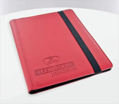Zdjęcie produktu dla Ultimate Guard Flexxfolio 360 - 18 kieszeni XenoSkin Rot