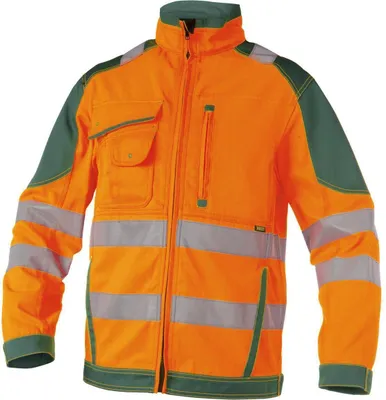 Produktbild von DASSY Warnschutzjacke ORLANDO Gr. XS orange/grün