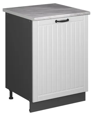 Obrázek produktu pro Skříňka pod dřez Vicco Fame-Line Bílý venkovský dům/Antracit 60 cm, Model 63442