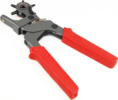 Image de pince perforatrice revolver universelle 6 en 1 / pince de ceinture / pince perforatrice, pour 2-4,5 mm