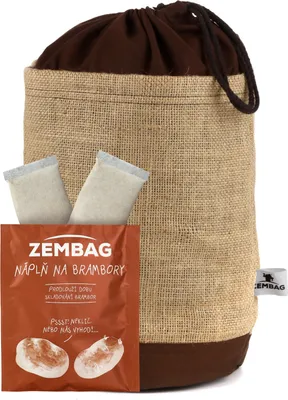 Produktbild von Kartoffelsack 5 kg keimhemmend dreilagig 20x30 cm mit 2 Kümmelbeuteln für Spätkartoffeln
