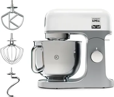 Immagine prodotto di Robot da cucina Kenwood kMix KMX750WH, bianco, 1000 W, ciotola in acciaio inox da 5 litri