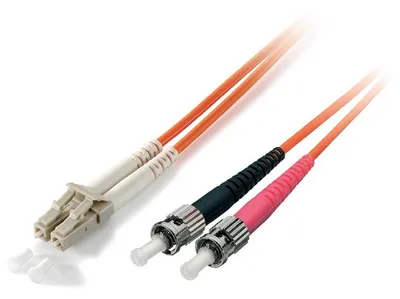 Produktbild von Equip LWL Patchkabel LC->ST 1.00m Singlemode Duplex OS2 ge Polybeutel