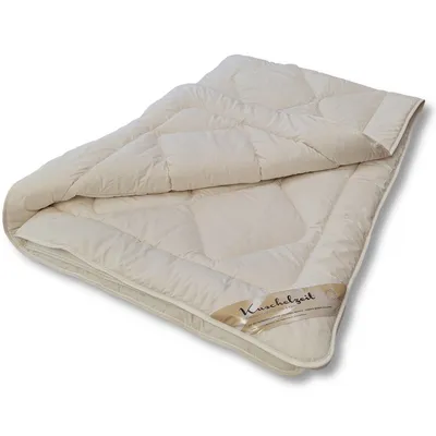 Produktbild von Merino Schafschurwolle Ganzjahresdecke Kuschelzeit in 155x220 cm 41512
