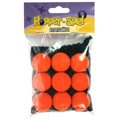 Produktbild von Leif|Plopper Leif - Orange Ersatzbälle - 9er