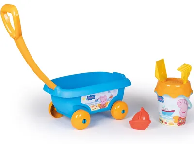 Immagine prodotto di SMOBY Secchio per la sabbia e carrello con accessori Peppa Pig