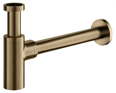 Immagine prodotto di Sifone per lavabo, sifone 1 1/4 '', ottone, bronzo, sifone per lavabo, sifone di scarico
