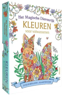Produktbild von Deltas Malbuch für Erwachsene – Tierreich