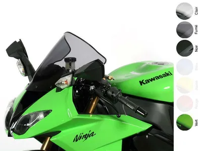 Produktbild von Racingscheibe MRA für Kawasaki ZX6R/ZX10R Bj. 2008-2012 rauchgrau Verkleidungsscheibe