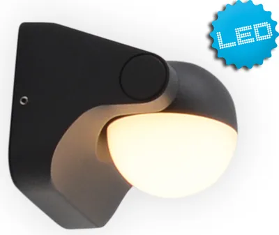 Produktbild von Näve LED Außen Wandleuchten - Aluminum; Kunststoff - anthrazit; 1221897