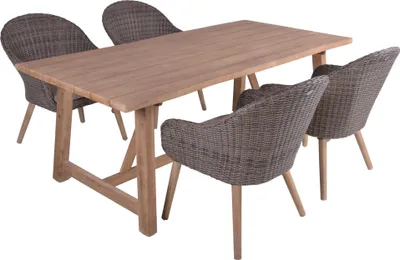 Produktbild von Tischgruppe OAKLAND/PUEBLO Set 01, 5-tlg.