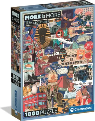 Obrázek produktu pro Puzzle 1000 Compact Travel&Cultures