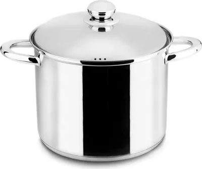 Produktbild von Induktionspfanne mit Deckel - Kochkomfort - 22 cm Durchmesser - Stilvolles Design - Metall