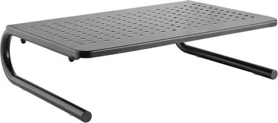 Produktbild von Famanu Monitorhalterung Wandmontage – Kompakte TV- und Monitorerhöhung, 37 cm, schwarz