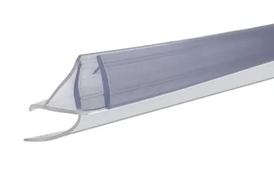 Produktbild von Dichtung Duschkabine Wasserabweiser Schwallschutz Dichtung für 6mm Glas Duschdichtung Glastüre PVC Duschprofil Ersatzdichtung Lange 100cm WZ4
